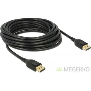 Delock 85658 DisplayPort-kabel 8K 60 Hz 1 m DP 8K gecertificeerd