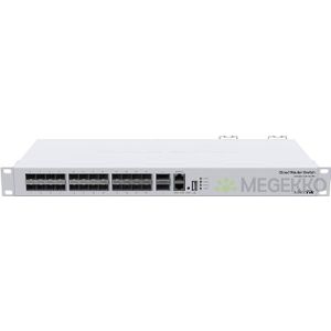 Mikrotik CRS326-24S+2Q+RM netwerk-switch Managed L3 Fast Ethernet (10/100) Wit 1U