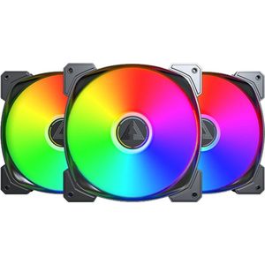 Montech HP140 PWM ARGB 3-Pack 140mm Zwart