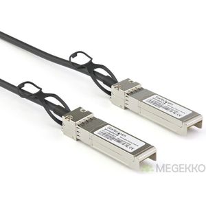 StarTech.com DACSFP10G2M Glasvezel kabel 2 m SFP+ Zwart