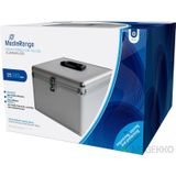 MediaRange - CD-koffer - Aluminium - Zilver - 300 CDs/DVDs/Blu-rays - 1 stuk