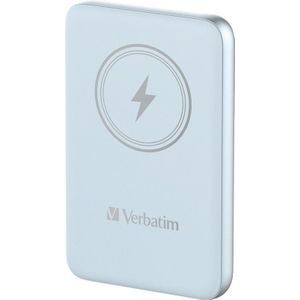 Verbatim Charge 'n' Go Magnetische Draadloze Power Bank 10000mAh Blauw