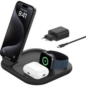Belkin BoostCharge - Draadloos Opladen - Snel Opladen - Zwart