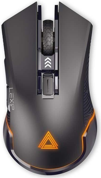 Lexip Ar18 - Draadloze Gamingmuis Met Keramische Pads
