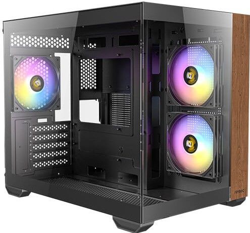 Antec CX600M Wood ARGB Black