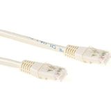 ACT Ivoor 15 meter LSZH U/UTP CAT6A patchkabel met RJ45 connectoren