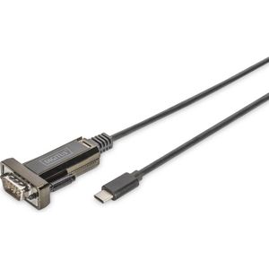 Digitus USB 2.0 Adapter [1x Serieel 9-polig - 1x USB-C stekker] DA-70166