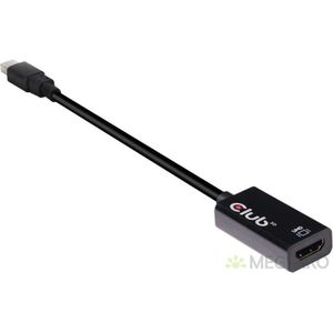 CLUB3D Mini DisplayPort 1.4 to HDMI 2.0a HDR Active Adapter