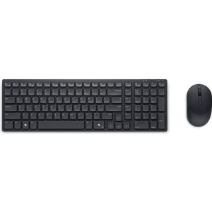DELL KM555 toetsenbord Inclusief muis Universeel RF-draadloos + Bluetooth AZERTY Belgisch Zwart
