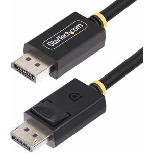 StarTech.com DP21-1M-DP80-CABLE DisplayPort kabel Zwart