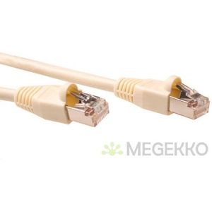 ACT Ivoor 15 meter SF/UTP CAT5E patchkabel snagless met RJ45 connectoren