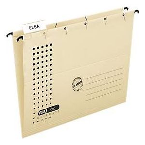 ELBA chic® ULTIMATE Hängemappen, für Formate bis DIN A4, seitlich offen, chamois