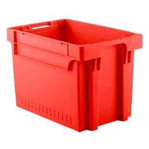 Kasten im EURO-Maß EFB 644, 72 l, rot