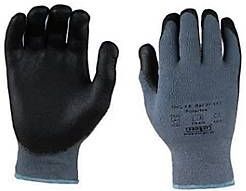 Elastan-/Polyester-Strickhandschuh Polartex, mit Nitril Mikroschaum-Beschichtung, 12 Paar, Größe
