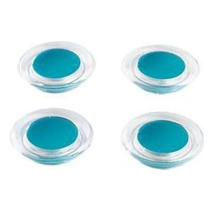 Farb-Design-Magnete, 4 St., blau