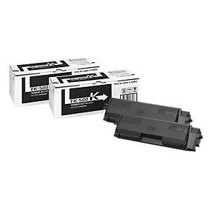 Original Kyocera Toner TK-580K, Doppelpack, schwarz