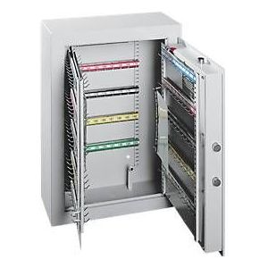 Schlüsseltresor FORMAT ST 200, für 200 Schlüssel, lichtgrau RAL 7035