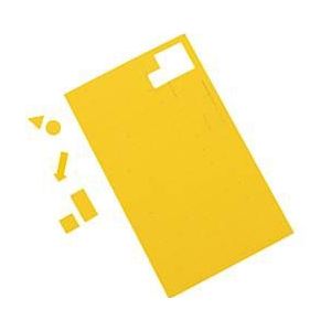 Schäfer Shop Select Magnetsymbole Pfeil, 30 Stück, gelb