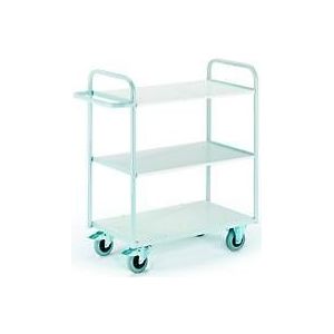 Bürowagen ohne Wände, 1000 x 500 mm, Tragkraft 150 kg