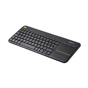 Logitech Wireless Touch Keyboard K400 Plus - Tastatur - mit Touchpad - kabellos - 2.4 GHz - QWERTZ