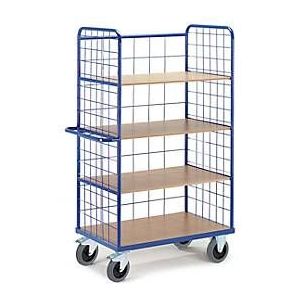 Gitter-Etagenwagen, L1200 x B800 mm