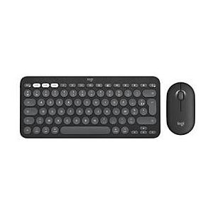 Logitech Pebble 2 Combo for Mac - Tastatur-und-Maus-Set - kabellos - Bluetooth LE - QWERTZ - Deutsch