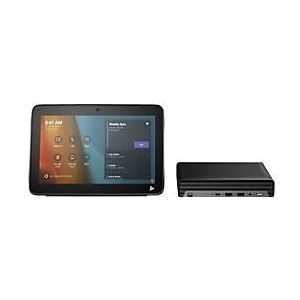 Poly Studio - Für Microsoft Teams - Base Kit G9 Plus - Kit für Videokonferenzen (Poly TC10 Touchcontroller, HP Mini IP Conference PC)