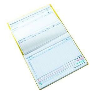 BOI Patienten-Dokumentationsmappe Professional Line, DIN A4, Klarsichttaschen, 10-farbiges Reitersystem, 4 Heftmechaniken, gelb