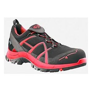 Sicherheitsschuh Haix Black Eagle Safety 40 ESD, GORE-TEX®, schwarz/rot, Größe 46