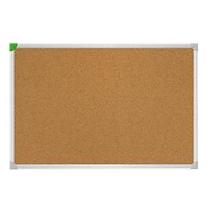 Franken Korktafel U-Act! Linie®, Wandmontage im Hoch- & Querformat, Aluminiumrahmen, 800x1200 mm
