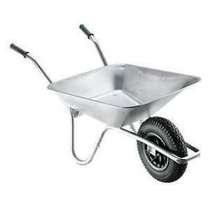 Schubkarre, 85 Liter, 11 kg, verzinkt