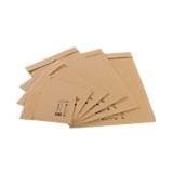 Versandtaschen SecureWave von MD Securepack®, Papierpolsterung, Haftklebung, 100 % FSC®-Recyclingpapier, Format G/4, 250 x 340 mm, 75 Stück