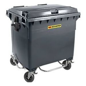 Müllcontainer MGB 770 FDP, Kunststoff, 770 l, anthrazit