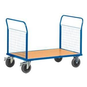 Gitter-Doppelstirnwandwagen, L 1200 x B 800 mm