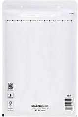 Schäfer Shop Pure Luftpolstertasche, weiß, 50 St., 300x445 mm/320x455 mm