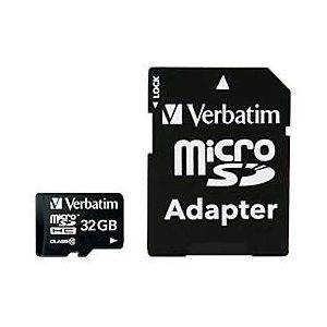 Verbatim Speicherkarte MicroSDHC/SDXC Premium, Speicherkapazität, 32 GB