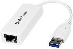 StarTech.com USB 3.0 auf Gigabit Ethernet Lan Adapter - 10/100/1000 NIC Netzwerkadapter - USB SuperSpeed auf RJ45 Stecker/Buchse - Netzwerkadapter - USB 3.0 - Gigabit Ethernet