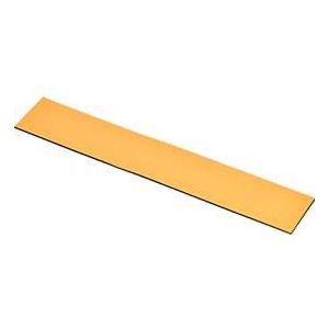 Magnet-Lagerschilder, gelb, 50 x 150 mm