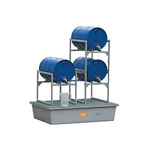 Fassbock für CEMO Fassregal Typ 120, stapelbar, Stahl verzinkt, für 1x 60 l Fass