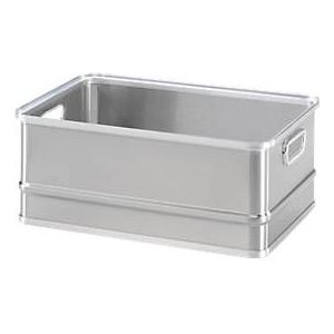 Transportkasten, stapelbar, ungelocht, 60 l