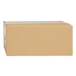 Wellpapp-Faltkartons, 1-wellig, 325 x 230 x 160 mm, braun