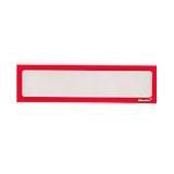 Ultradex Infotasche, magnetisch, für Überschriften, B 312 x H 60 mm, A3, rot