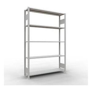 SCHULTE Lagertechnik - Stecks.Grundr. mit Längenriegel - 2000x1300x300 mm, Typ 150 kg