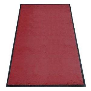 Schmutzfangmatte miltex Eazycare Style, eckig, antistatisch, UV-beständig, waschbar, High-Twist-Nylon & Niltrilgummi, 850 x 1500 mm, braunrot