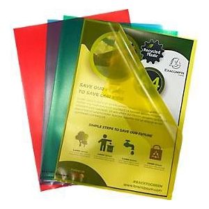 Exacompta Aktenhüllen Forever®, aus Recycling-Polypropylen, genarbt, 120µ, für DIN A4, 25 Stück