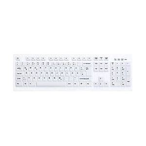 Active Key MedicalKey AK-C8100 - Tastatur - USB - Schweiz - weiß