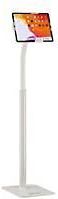 Manhattan Floor Stand (Anti theft) for Tablet and iPad, Universal, 360° Rotation, Tilt +20° to -110°, White, Lockable, Tablets 7.9" to 11", Height adjustable 790 to 1190mm,Extendable clamps: height 200 to 246mm/width 129 to 181mm,Can be bolted to ...