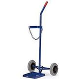Stahlflaschenroller, 1x40/50 l Flasche, Vollgummireifen
