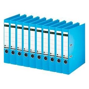 LEITZ® Ordner 1007/1008, DIN A4, Rückenbreite 52 mm, 10 Stück, hellblau