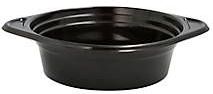 Suppenschalen Papstar Circulware by Havel, 500 ml, Mehrweg, rund, mikrowellen- & spülmaschinengeeignet, recycelbar, Ø 156 x H 45 mm, PP, schwarz, 12 Stück